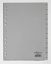 DURABLE Monatsregister Dez-Jan 12-teilig grau kaina