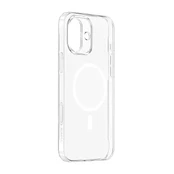 Baseus iP16 TouchButton Magnetic Phone Case (transparent) kaina