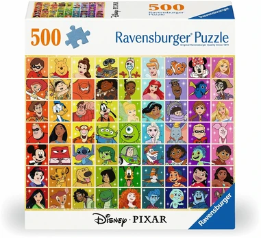Dėlionė RAVENSBURGER Puzzle Disney: Postavičky