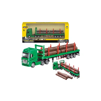 Timber Transporter Metal Huina 1:50 Green