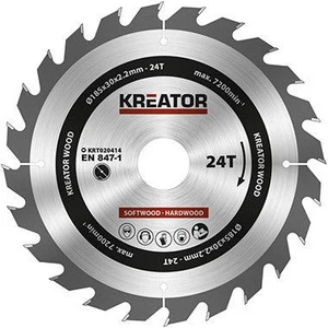 Pjovimo diskas Kreator, 185 mm x 30 mm