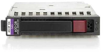 Hewlett Packard (HP) HDD/600GB 6G SAS 10K 2.5in **Refurbished** (Atnaujinta)