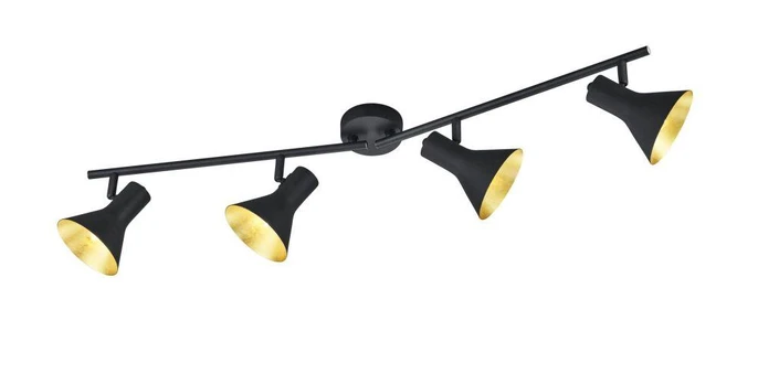 Trio-Lighting Nina 4-pc E14 black virziena gaismeklis