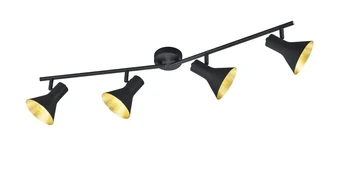Trio-Lighting Nina 4-pc E14 black virziena gaismeklis kaina