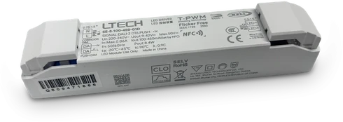 8W LED maitinimo šaltinis NOVA, 150mA, PUSH/DALI, 364384
