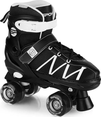 Riedučiai Spokey Buff Pro, juodi, 34-37