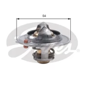 Termostatas, aušinimo skystis GATES TH45390G1 kaina