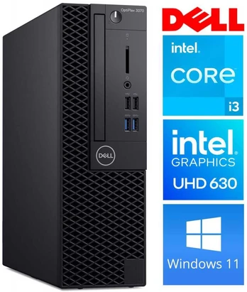 DELL 3070 SFF i3-9100 8GB 1TB SSD M.2 NVME WIN11Pro (RW71816)