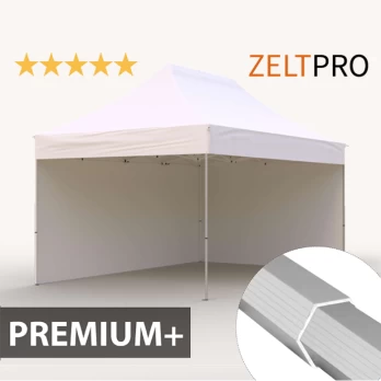 Prekybinė Palapinė 3x4,5 Balta Zeltpro PREMIUM+