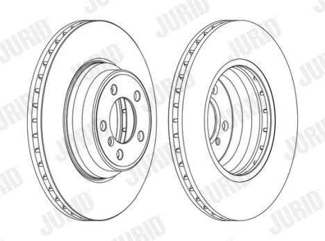 Stabdžių diskas JURID 562401JC-1