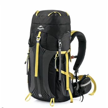 Žygio kuprinė Naturehike PRO, 65 L, juoda