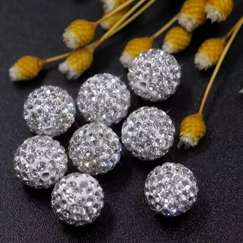 Karoliai, 50 vnt, 4 mm