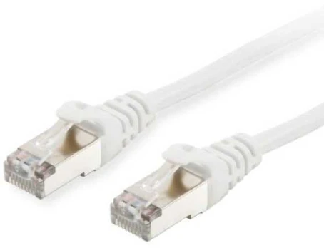 Equip Cat.6A S/FTP Patch Cable, White, 25m
