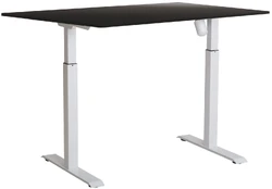 Kompiuterio stalas Sun-flex EasyDesk Adapt I, baltas/juodas kaina