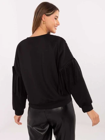 Rue Paris Bluza-IT-BL-21731.85-juoda