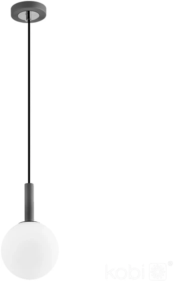 Pakabinamas šviestuvas GLOBE ELEGANCE, G9, juodos/baltos sp.
