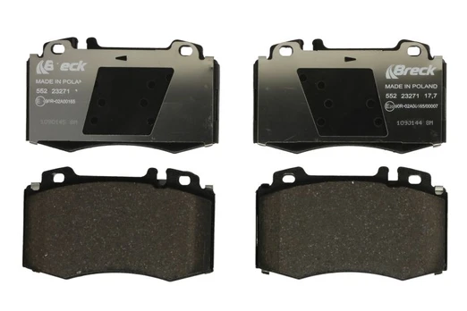 BRECK 23271 00 552 20 Brake pad set