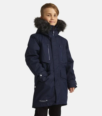 Huppa Vaikiškas žieminė parka DAVID, navy