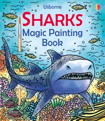Sharks Magic Painting Book