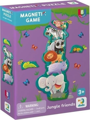 Dodo dėlionė magnetinė "Džiunglių draugai"
