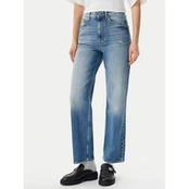 Tommy Jeans Džinsai Layla DW0DW19772 Mėlyna Straight Fit