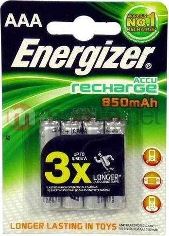 Energizer Akumuliatorius Power Plus AAA / R03 850mAh 4 vnt.