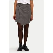 Kaffe Mini sijonas Dori 10508980 Pilka Regular Fit