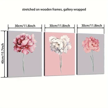 Plakatas, 3 dalys, 29,97*39,88cm įrėmintas