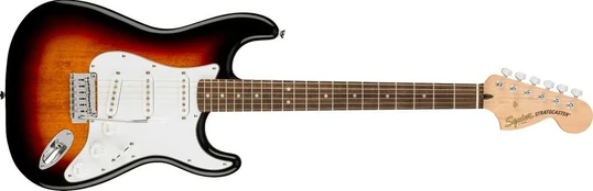 Squier Affinity Stratocaster elektrinė gitara, 3 spalvų Sunburst