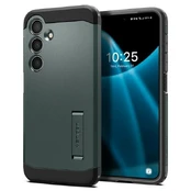 Žalias dėklas Samsung Galaxy S24 Plus telefonui "Spigen Tough Armor" kaina
