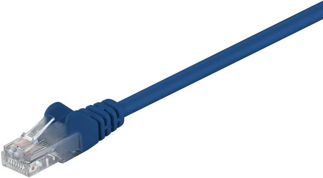 Goobay Kabelis LAN Patchcord CAT 5E 10m mėlyna
