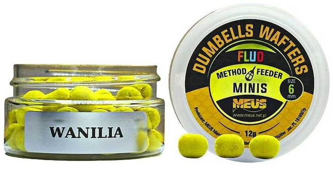 Meus Dumbells Wafters Minis 6mm - Vanilla