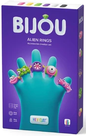 HEY CLAY Modeliavimo molio žiedai Ateiviai kaina