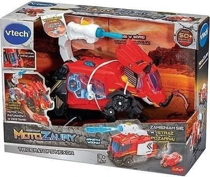 Transformeris VTech MotoZaury Triceratops Nexor