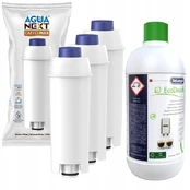 Delonghi 3 vnt + Ecodecalk 500 ml kaina