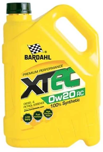 Bardahl Motorolie 0W20 Rc 5 L.