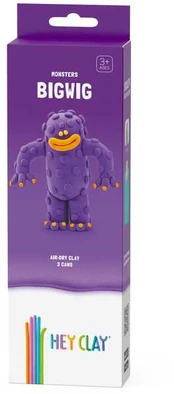 HEY CLAY Modeliuojantis molis Monster Bigwig