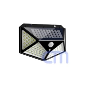 Šviestuvas su saulės baterija 100 LED SMD kaina