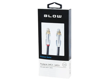 Blow Jungtis 2xRCA METAL 1.5m