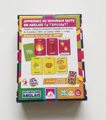 Mattika Editions - Idem Mory žodynas - kortų žaidimas