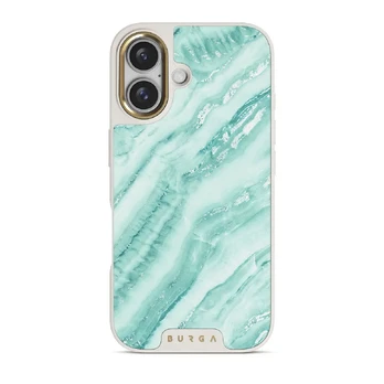 Fresh Breeze - iPhone 16 Case, Elite Light (MagSafe) / Gold