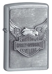 Žiebtuvėlis Zippo Harley Davidson® 20230, sidabro kaina
