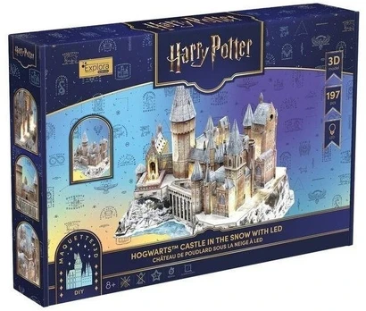 Dante Cubic Fun HarryPotter Zamek Hogwart LED 03120
