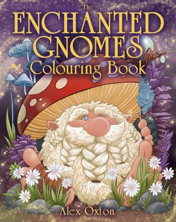 Enchanted Gnomes Colouring Book