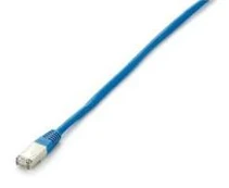 Equip Patchkabel Cat6A S/FTP 2xRJ45 1.00m blau Plat.LSZH Polybeutel