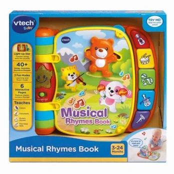 Vtech Baby bok med musikkrim NO
