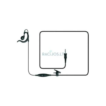 Ausinės su mikrofonu EVX-S24 serijos radijo stotelėms