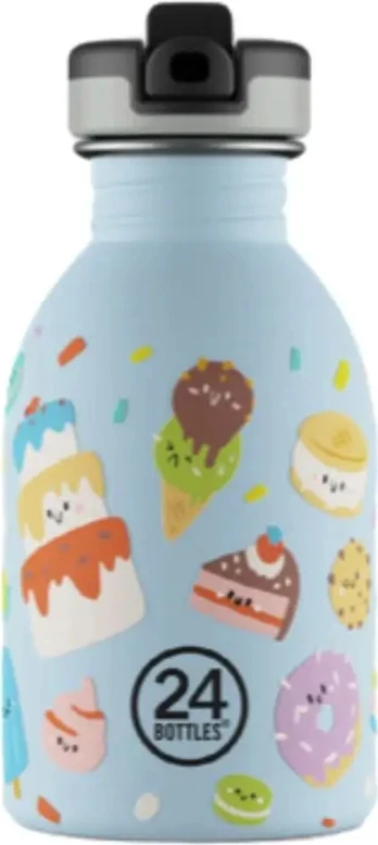 24Bottles - Urban Bottle - Sweet Friends - Blå - 250 ml