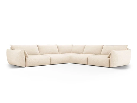Symmetrical Corner Sofa, "Matera", 7 Seats, 286x286x85 Made in Europe