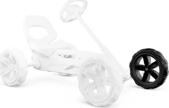 Berg Wheel juodas-juodas 10x2,5 front left